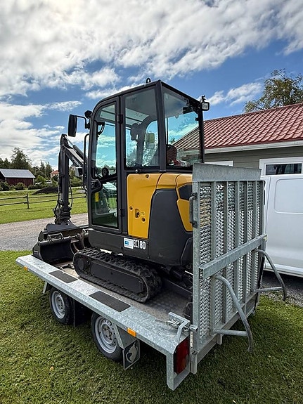 Volvo EC18D minigrävare med vagn 239.000:- 12 of 12
