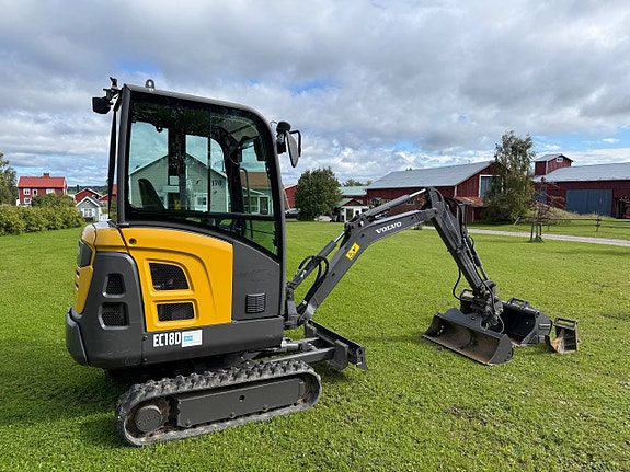 Volvo EC18D minigrävare med vagn 239.000:- 4 of 12