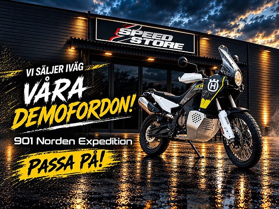 Husqvarna 901 Norden Expedition | Demo – Demo – endast 43 mil!