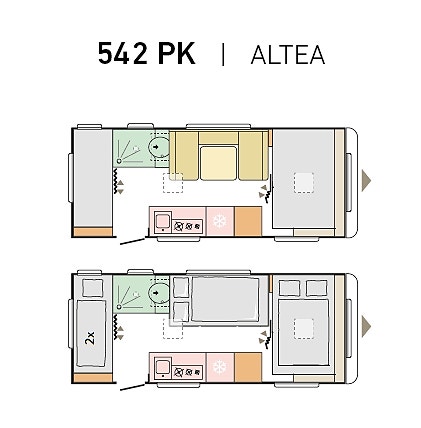 Adria Altea 542PK 9 of 11