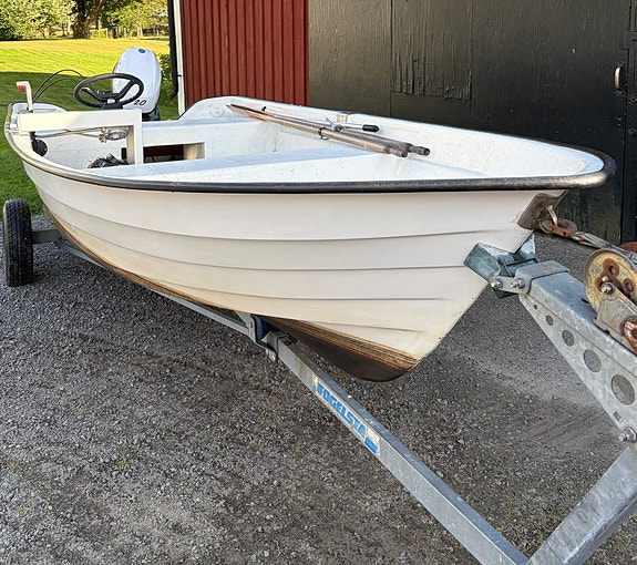 Styrpulpet med motor i nyskick plus kärra 4 of 5