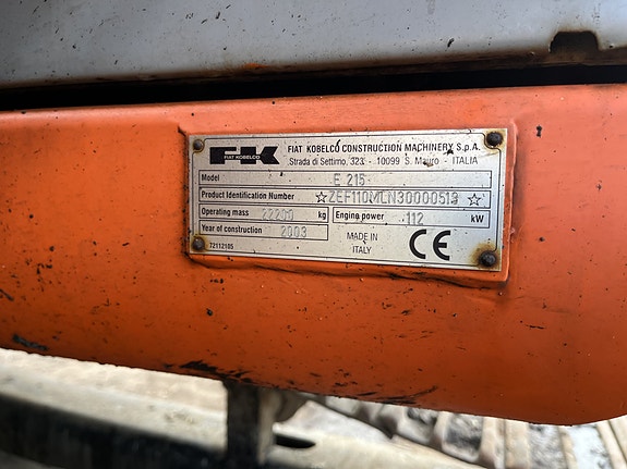 Fiat Kobelco 3 of 3