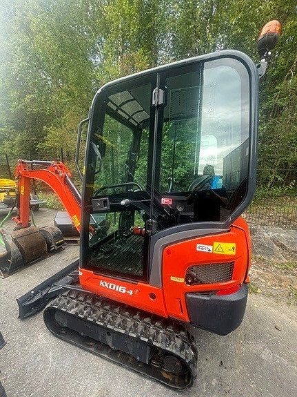 Grävmaskin Kubota KX 016-4 2 of 5