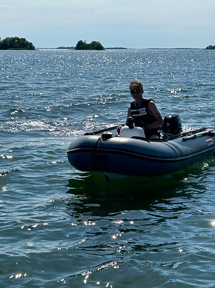Suzumar 350 RIB med 4-takt Suzuki 15 hk 4 of 7