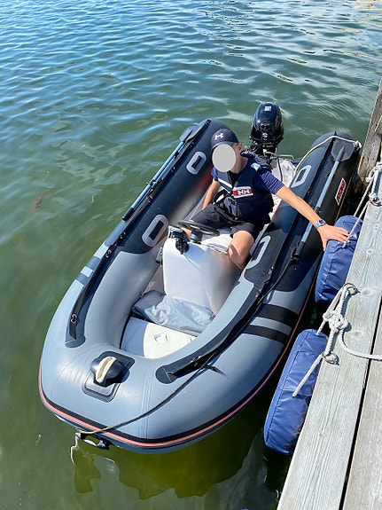 Suzumar 350 RIB med 4-takt Suzuki 15 hk 2 of 7