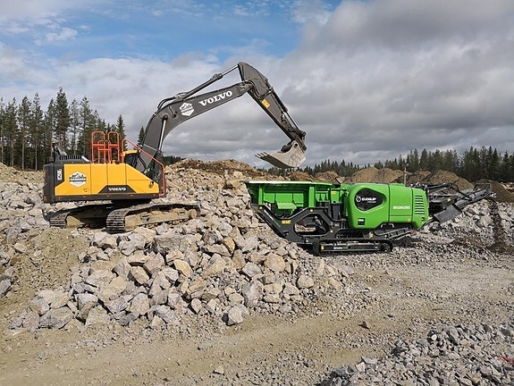 Käftkross/Förkross 900*600mm 28ton demomaskin 2 of 6