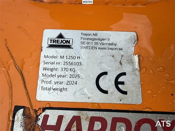 Kedjeröjare Trejon M1250 H (79,000:- ex moms) 6 of 8