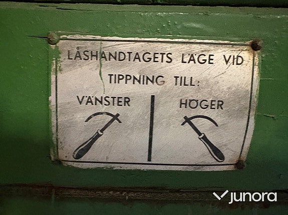 Trevägstippvagn Uebele & Co. 9 of 30