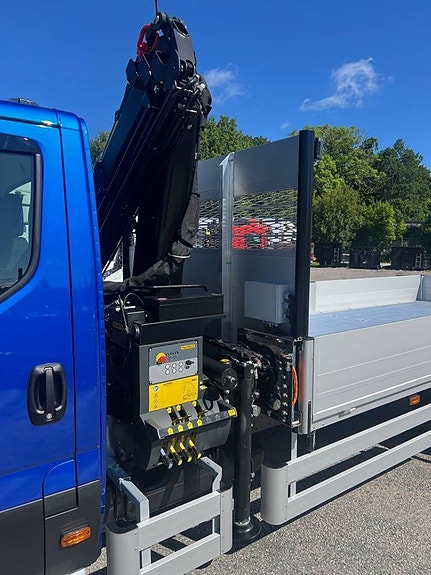 Iveco Daily 72C18 A8 Kranbil Palfinger Kran Fullutrustad 10 of 12