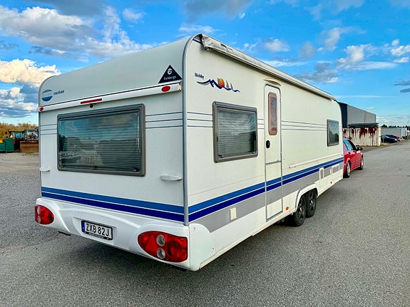 Hobby 610 UL EXCELSIOR Långbäddar Mover Fukttestad UA.Skinn. 2 of 16