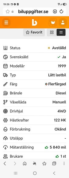Mercedes-Benz Nordic 595 4x4 " unik" Sv såld med 1 äg 17 of 19