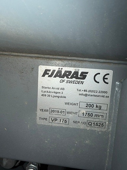 FJÄRÅS Vikplog VP 175 3 of 3