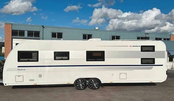 Adria Alpina 763 UK Premium barnkammarvagn med skinninred 2 of 12