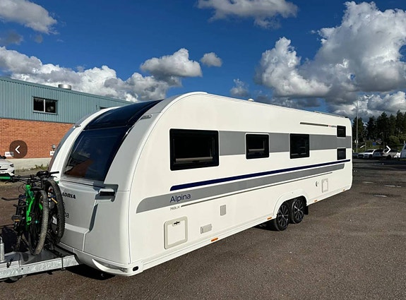 Adria Alpina 763 UK Premium barnkammarvagn med skinninred 4 of 12