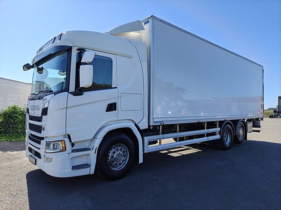 Scania G410 6x2*4 Skåpbil (21 Pallars)