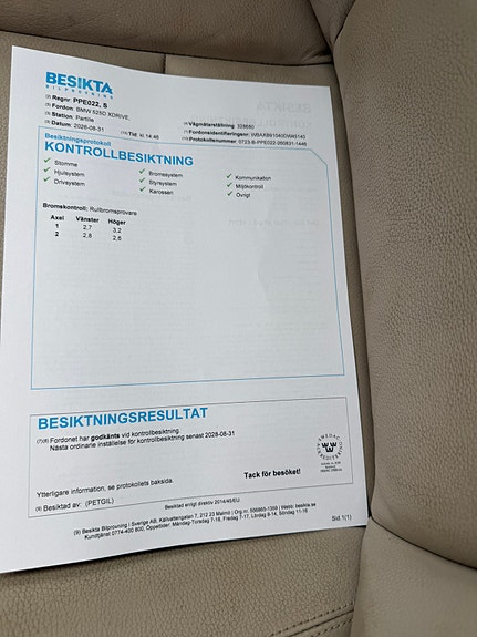 BMW 525d 10 of 11