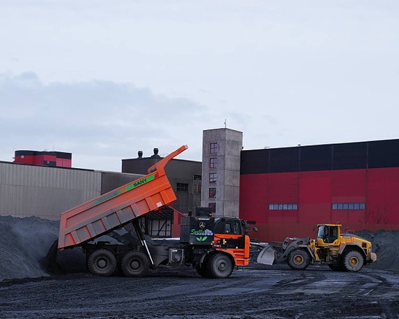 SANY SKT105E – eldriven gruvtruck med 72 tons lastkapacitet 2 of 11