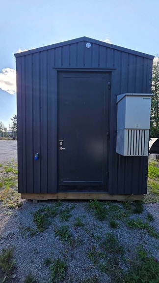 Siemens Sicharge 400 kW DC snabbladdare med teknikhus