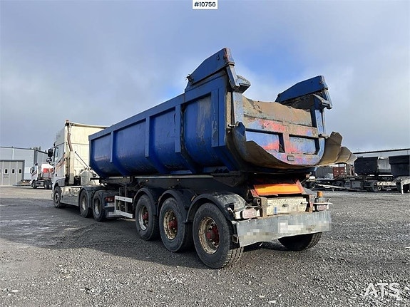 DAF FTS XF 510 Dragbil med ZORZI Tipptrailer (199,000:- ex m 4 of 24
