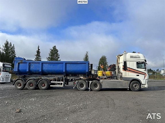DAF FTS XF 510 Dragbil med ZORZI Tipptrailer (199,000:- ex m 6 of 24
