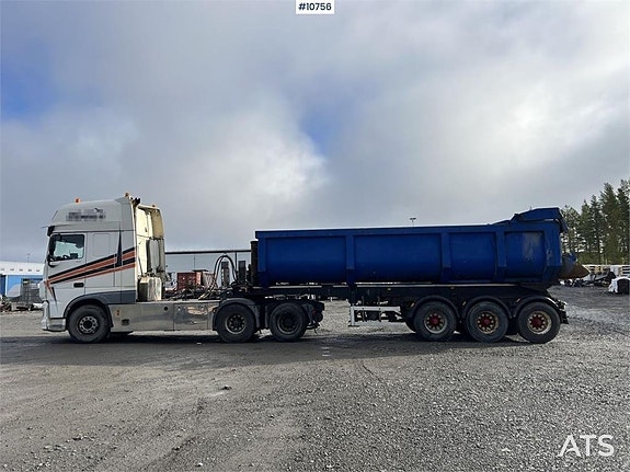 DAF FTS XF 510 Dragbil med ZORZI Tipptrailer (199,000:- ex m 10 of 24