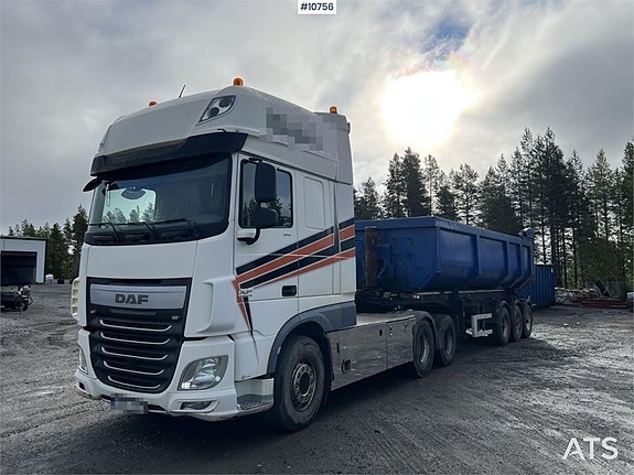 DAF FTS XF 510 Dragbil med ZORZI Tipptrailer (199,000:- ex m 11 of 24