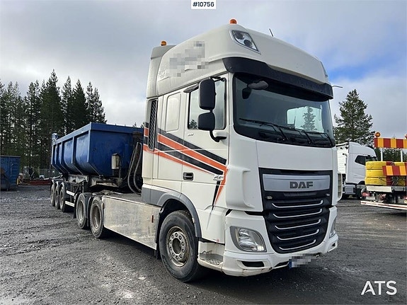 DAF FTS XF 510 Dragbil med ZORZI Tipptrailer (199,000:- ex m 12 of 24