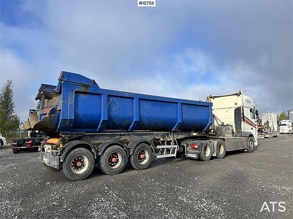 DAF FTS XF 510 Dragbil med ZORZI Tipptrailer (199,000:- ex m 8 of 24