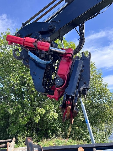 Huddig 1260 C med vagn och redskap 14 of 16