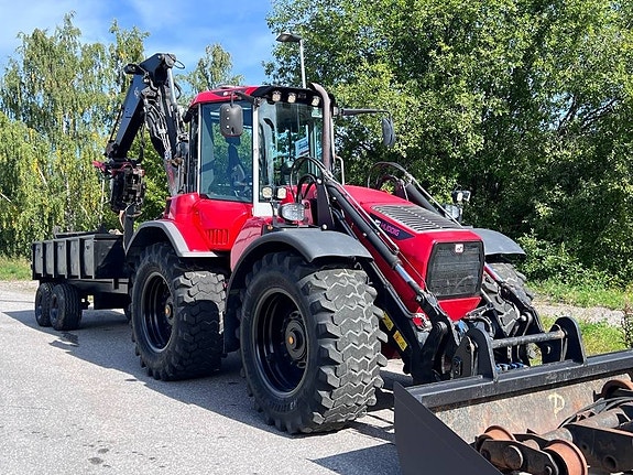 Huddig 1260 C med vagn och redskap 9 of 16