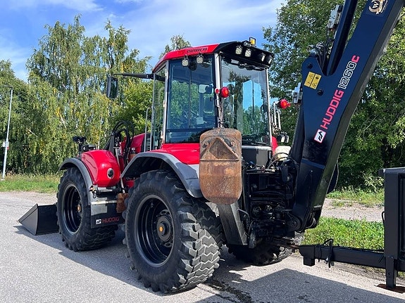 Huddig 1260 C med vagn och redskap 4 of 16