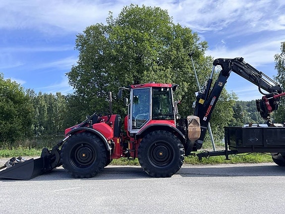 Huddig 1260 C med vagn och redskap 2 of 16