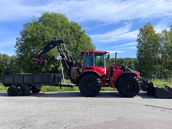 Huddig 1260 C med vagn och redskap 10 of 16