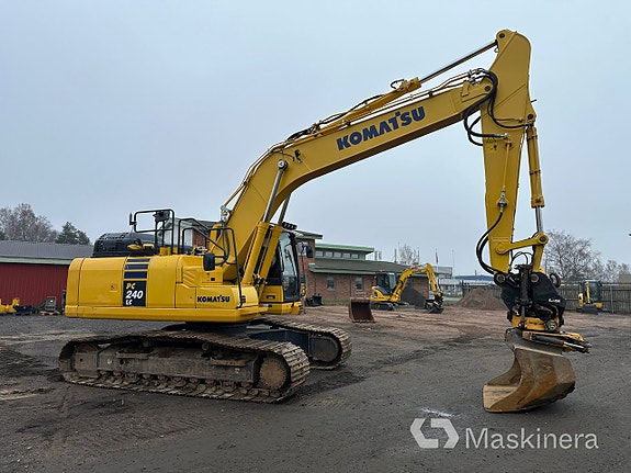 Grävmaskin Komatsu PC240LC med grävsystem 6 of 27