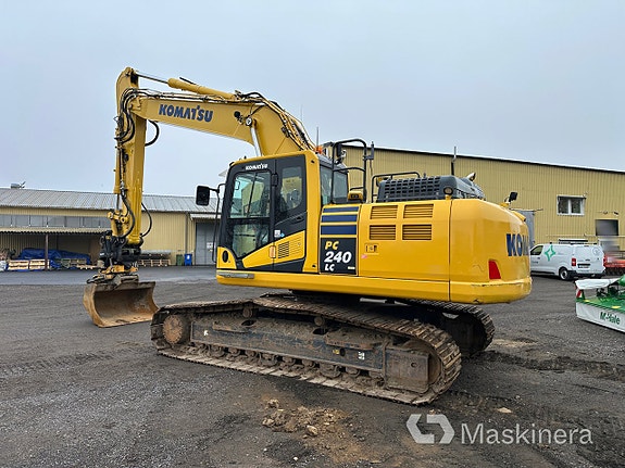Grävmaskin Komatsu PC240LC med grävsystem 3 of 27