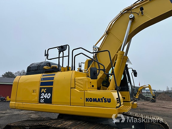 Grävmaskin Komatsu PC240LC med grävsystem 19 of 27