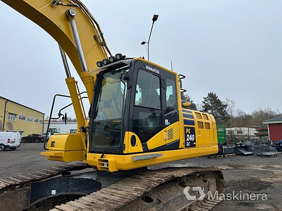 Grävmaskin Komatsu PC240LC med grävsystem 11 of 27