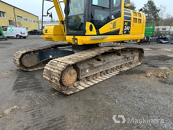 Grävmaskin Komatsu PC240LC med grävsystem 10 of 27