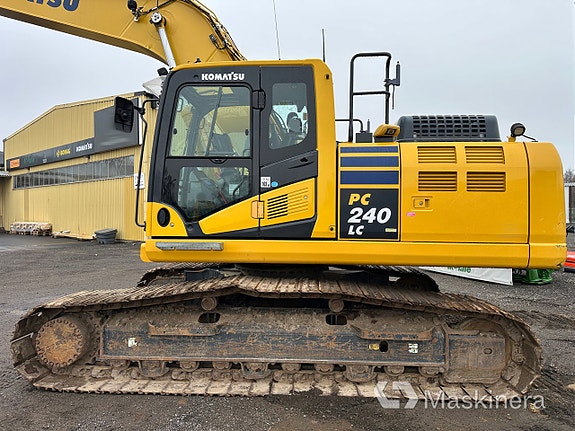 Grävmaskin Komatsu PC240LC med grävsystem 12 of 27