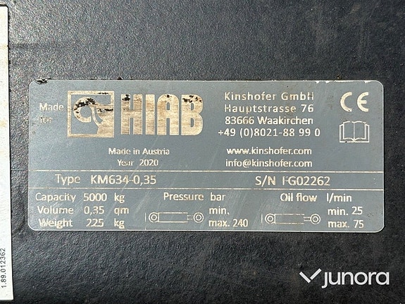Timmergrip HIAB/Kinshofer KM 634-0.35 12 of 12