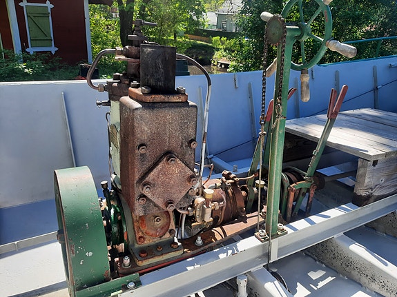 K-märkt Lidwall BVV 5 med original tändkulemotor och linspel! 3 of 8