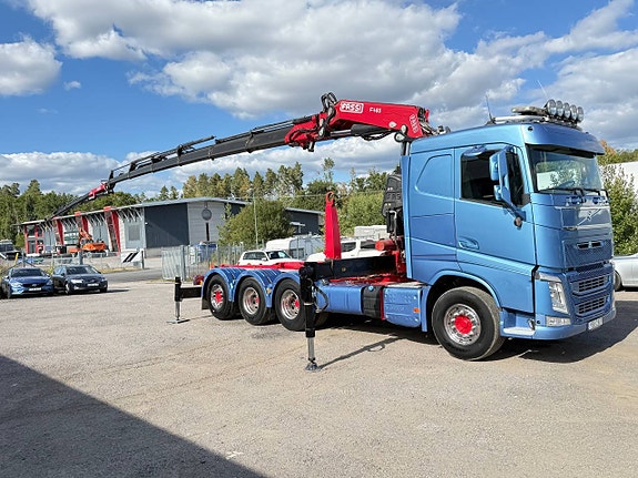 Volvo Fh460 8x4 Kranväxlare Euro 6 Stor Kran Jibb 6 of 11