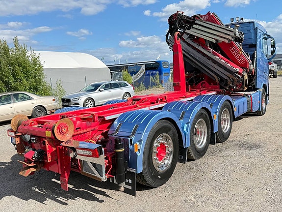 Volvo Fh460 8x4 Kranväxlare Euro 6 Stor Kran Jibb 4 of 11