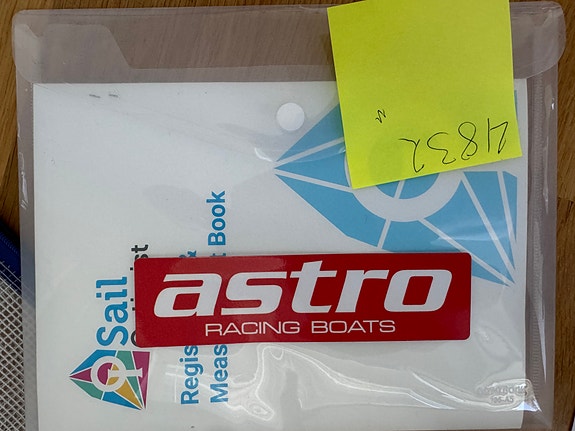 ASTRO OPTIMIST TÄVLINGSJOLLE – SWE 4832 2 of 12