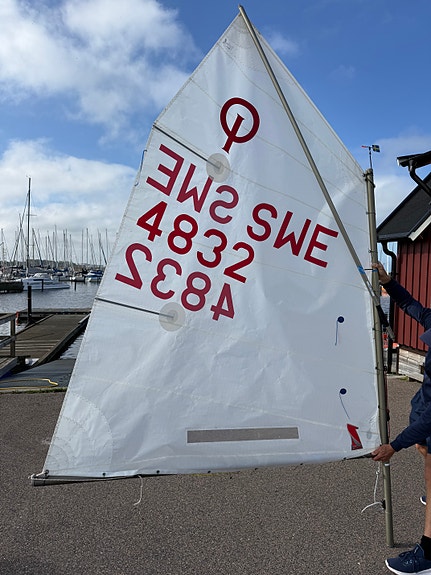 ASTRO OPTIMIST TÄVLINGSJOLLE – SWE 4832 11 of 12