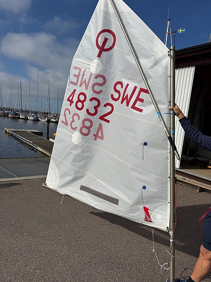 ASTRO OPTIMIST TÄVLINGSJOLLE – SWE 4832 10 of 12