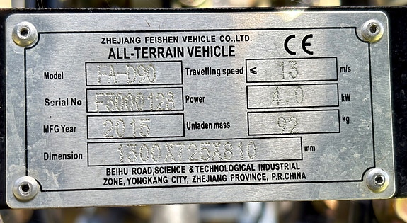Allroad Challenger 90cc ATV 4 of 6
