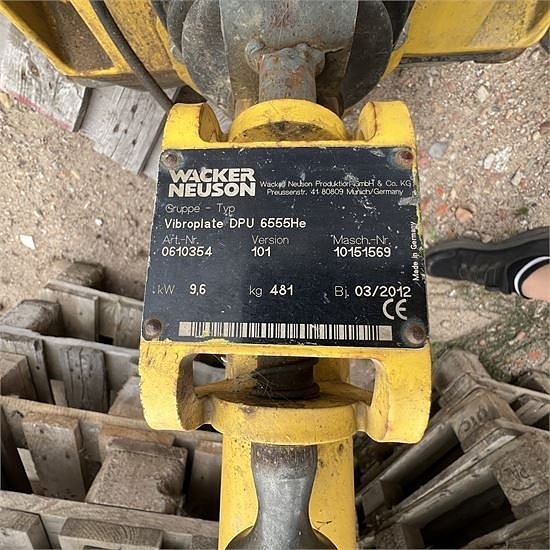 Wacker Neuson Vibroplate DPU 6555 He - 480 kg 7 of 8