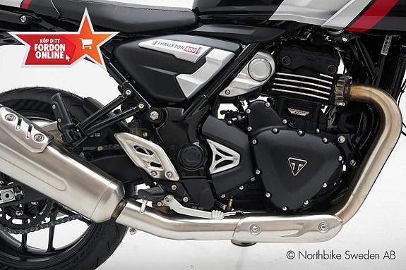 Triumph Thruxton 400 DEMO Snabb Hemleverans 11 of 20