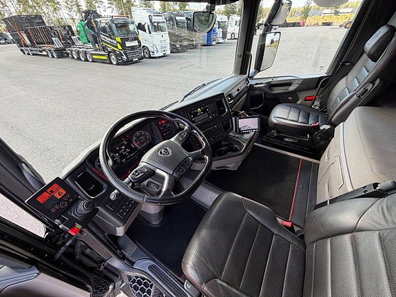 Scania R730 TopLine Tridem lastväxlare 8.700 mil JOAB 24T 10 of 12